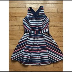 Adelyn Rae Treena V Neck Dress
